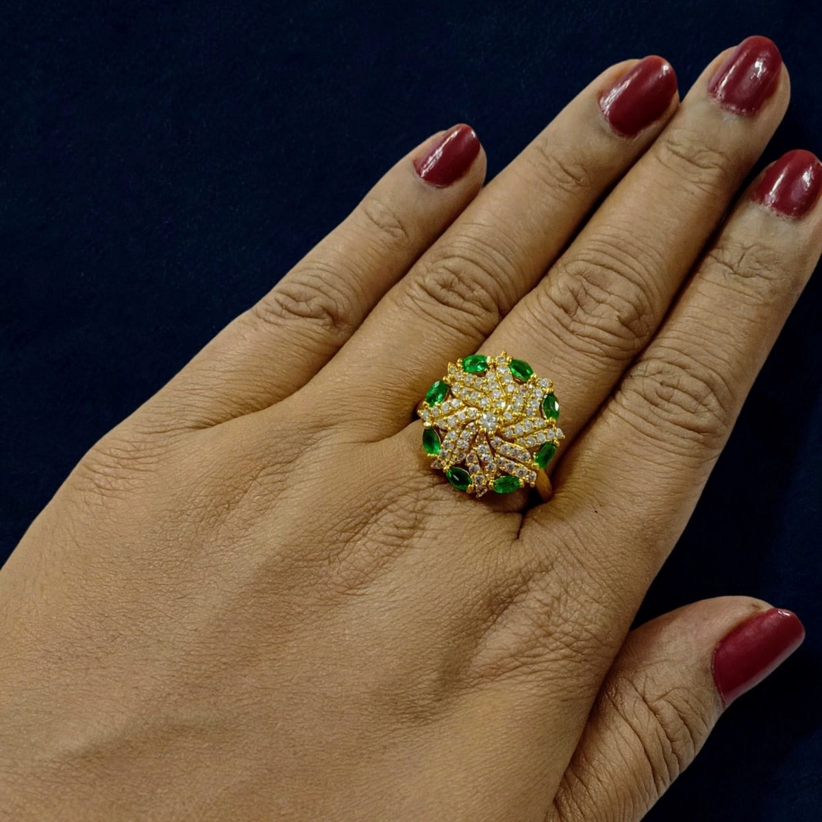 Diamond haze Ring