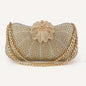 Crystal Floral Luxe Clutch