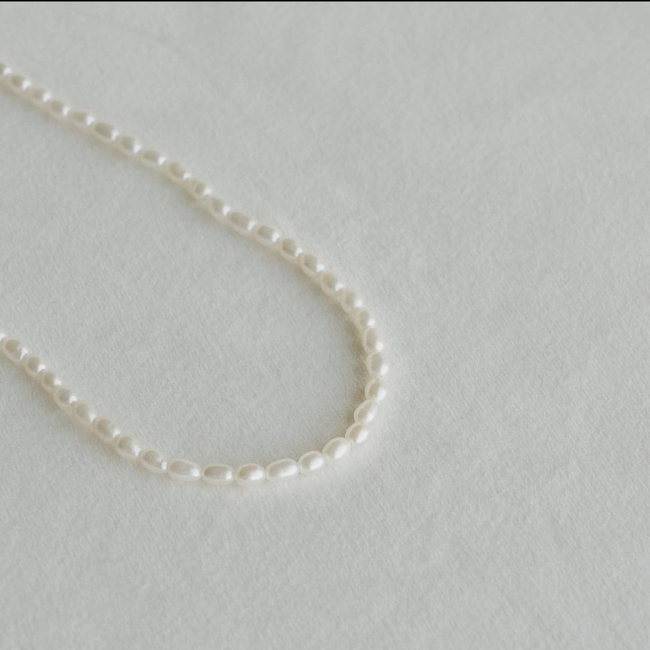 Dainty Mini Pearl Necklace
