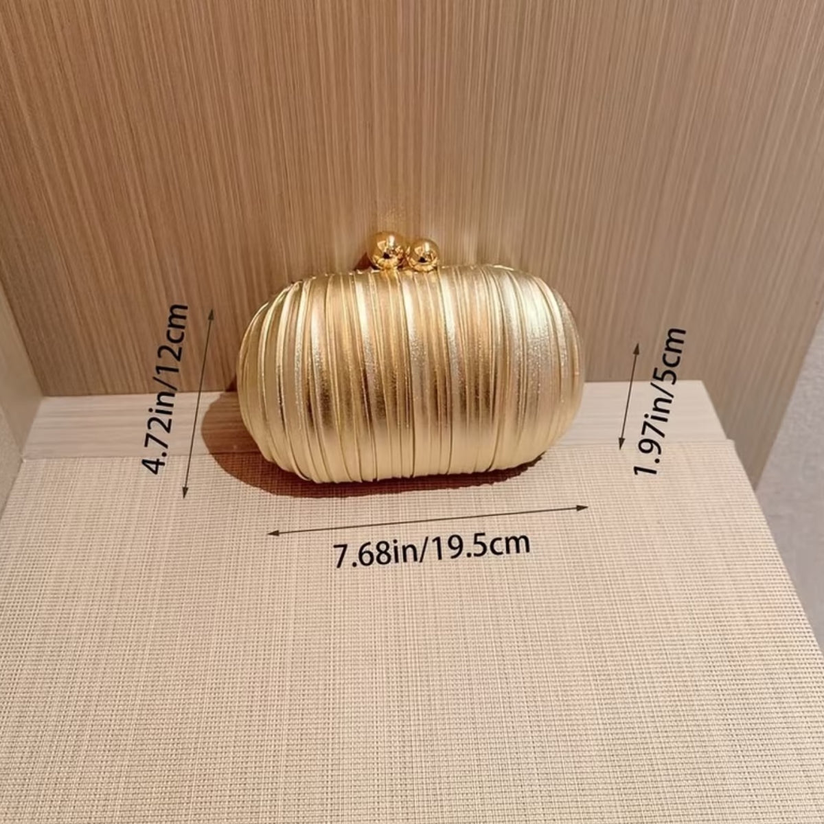 Gilded Royale Clutch