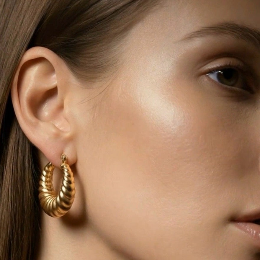 Astrid Textured Earrings