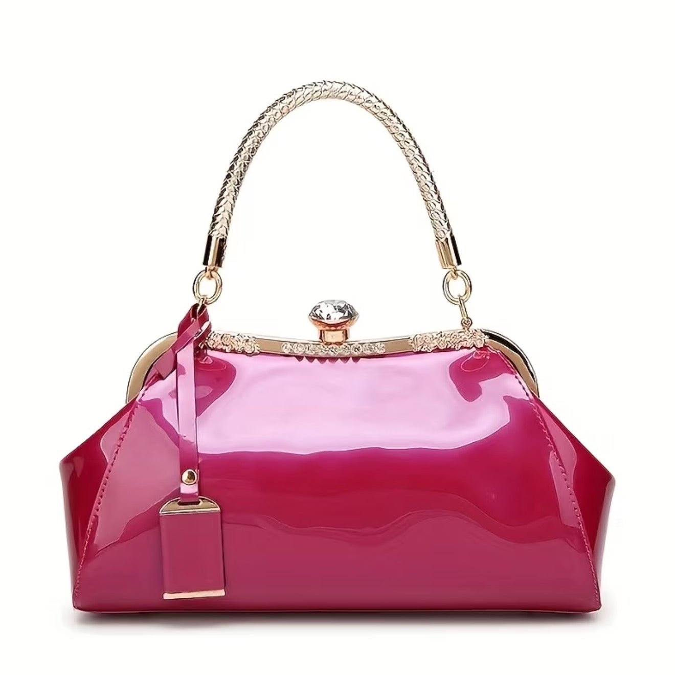 The Fuchsia Crystal Royale Clutch