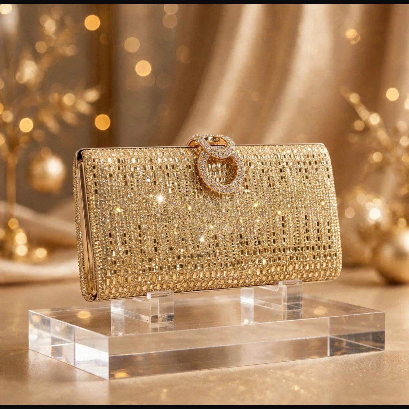 Royale Crystal Clutch