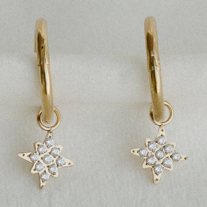 Starlight Hoop Earrings