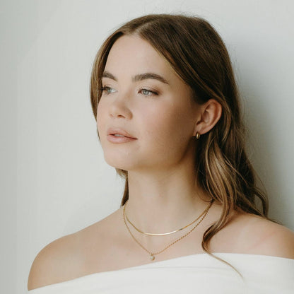 Moonstone Dainty Pendant Necklace