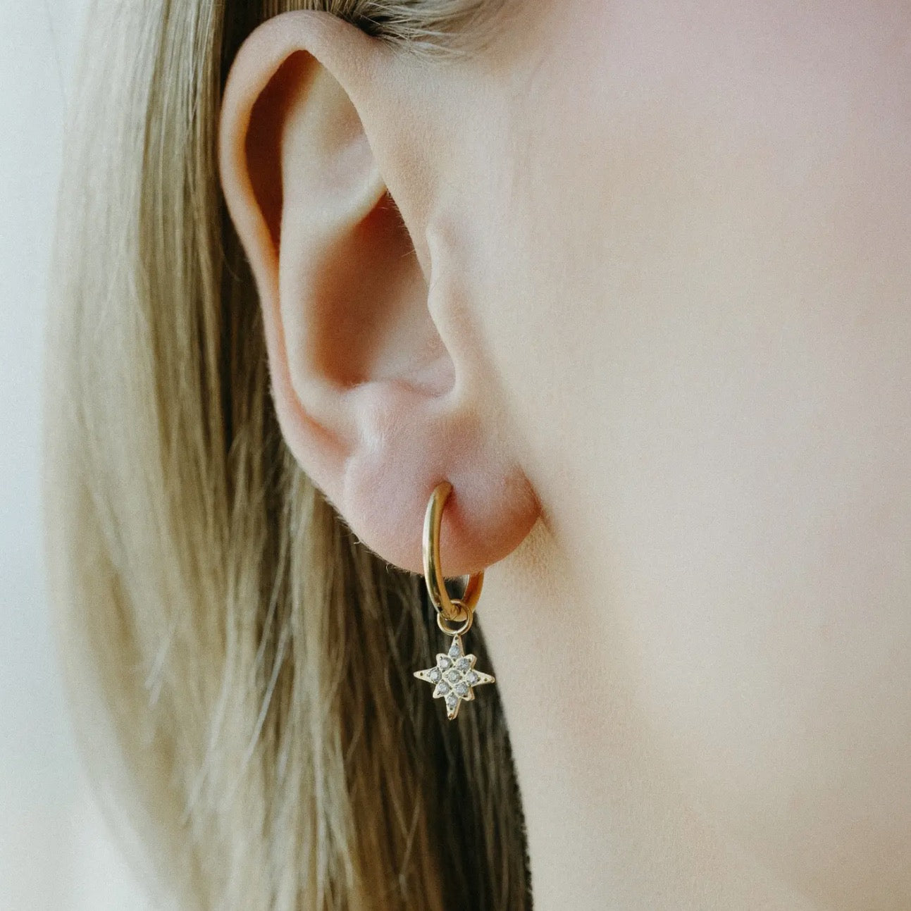 Starlight Hoop Earrings