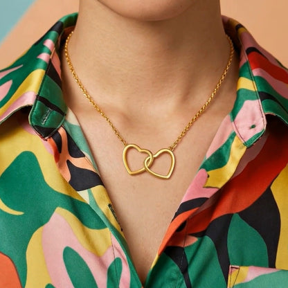 Bertina Hearts Necklace.