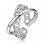 Silver Chain Link Toe Ring