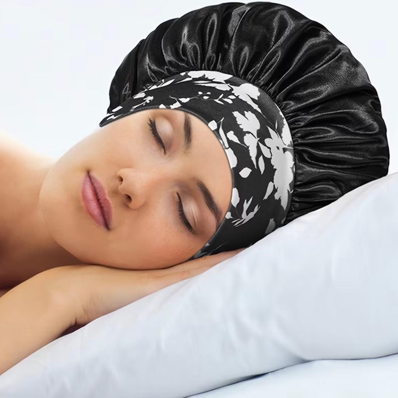 Satin Sleeping Bonnet Hats