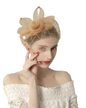 Champagne-Beige Fascinator