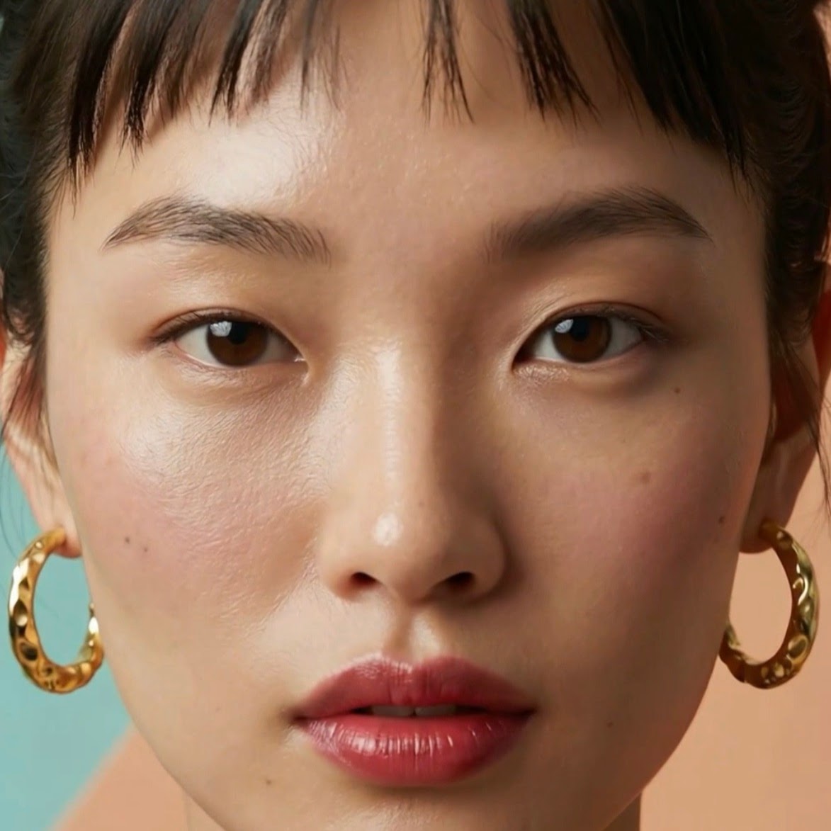 Hammered Hoop Earrings