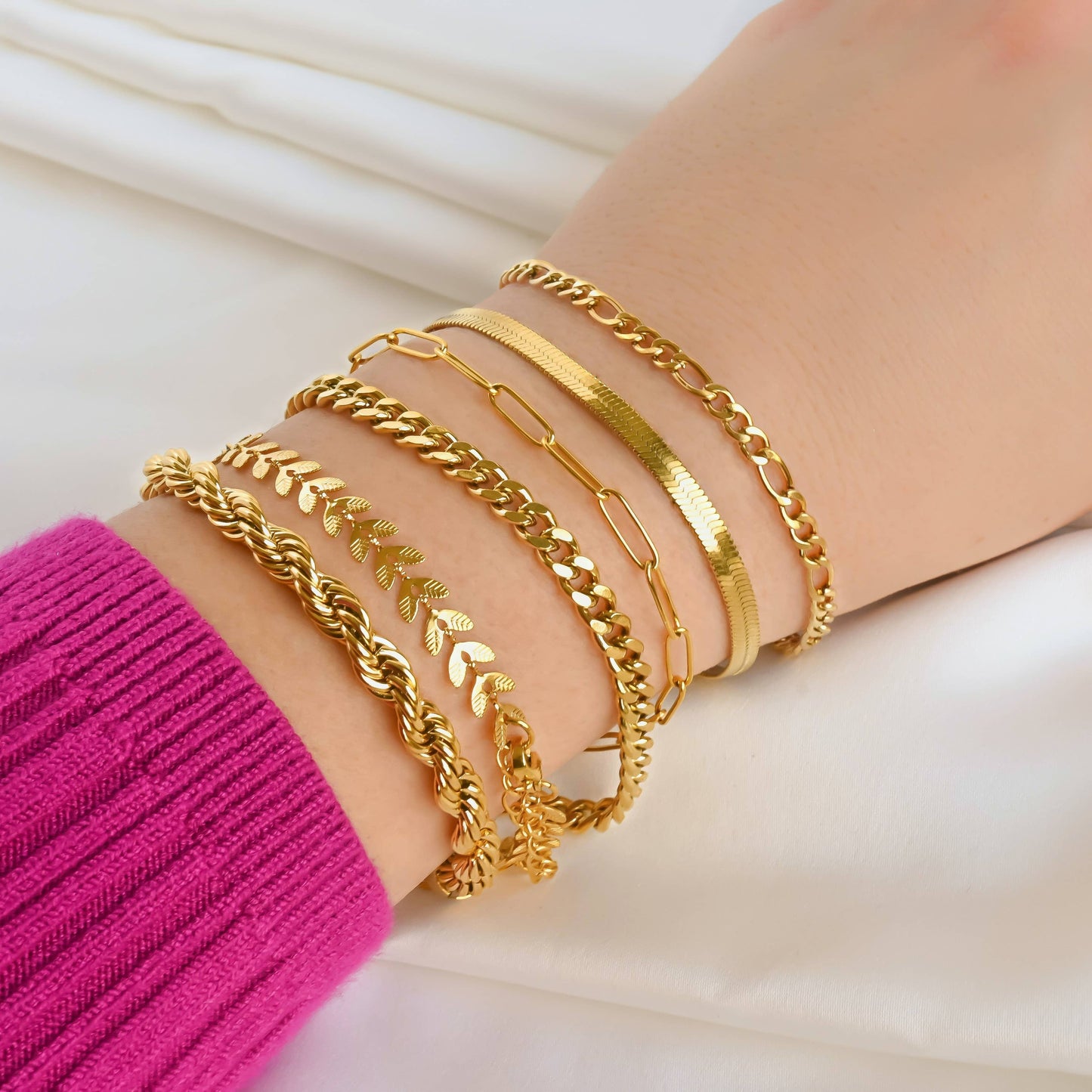 Bold Yellow Bracelets.