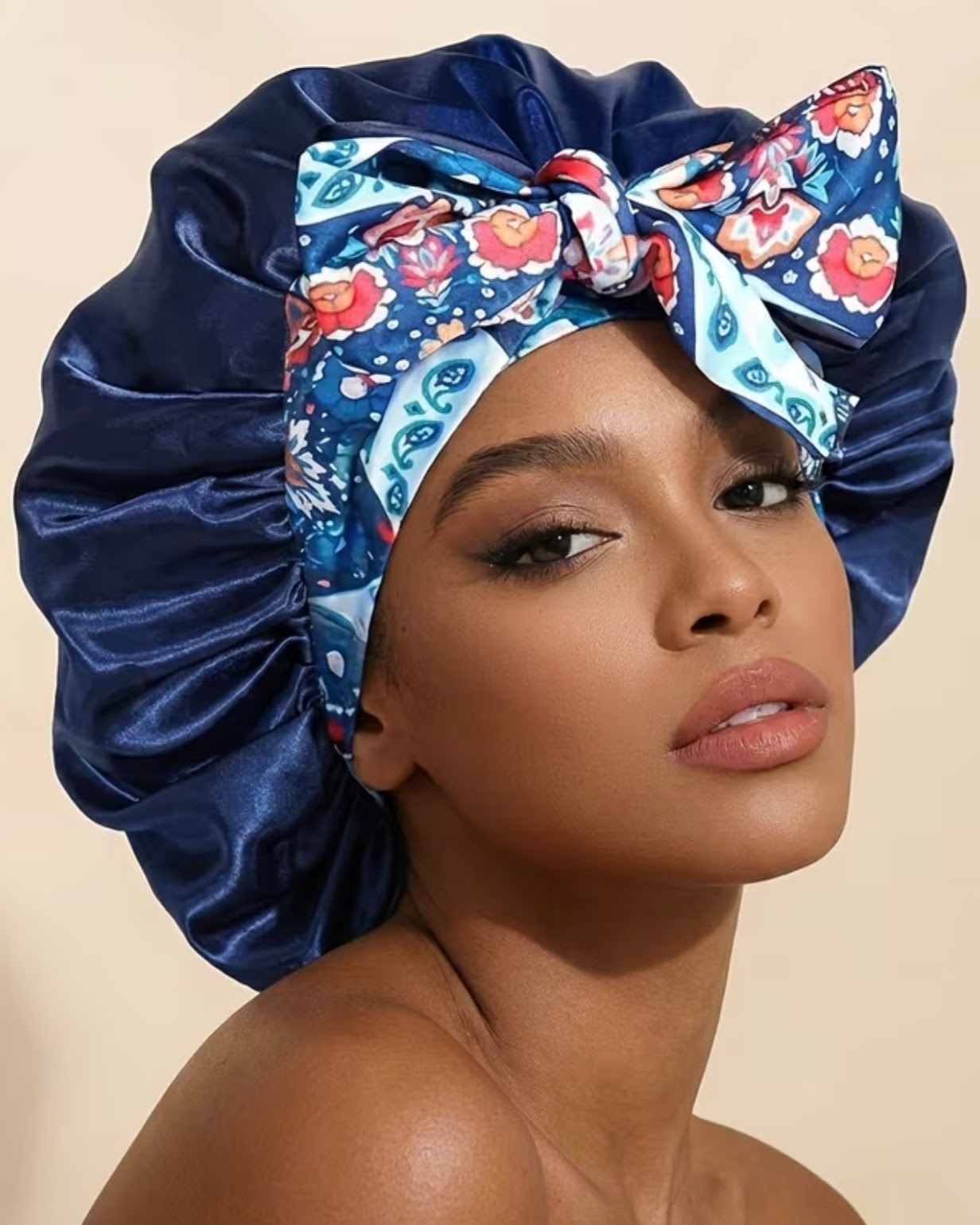Satin Sleeping Bonnet Hats