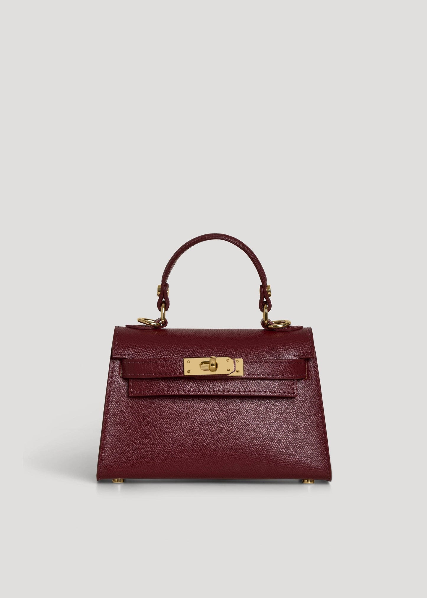 Victoria Bag in Burgundy Epson Leather