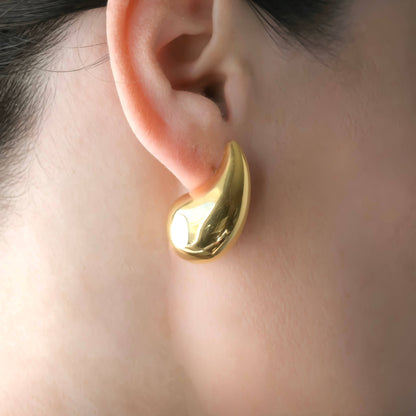 Sophie Chunky Hollow Drop Earrings
