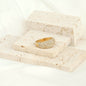 Tessa Chunky Dome Rings - B Pavé Diamond