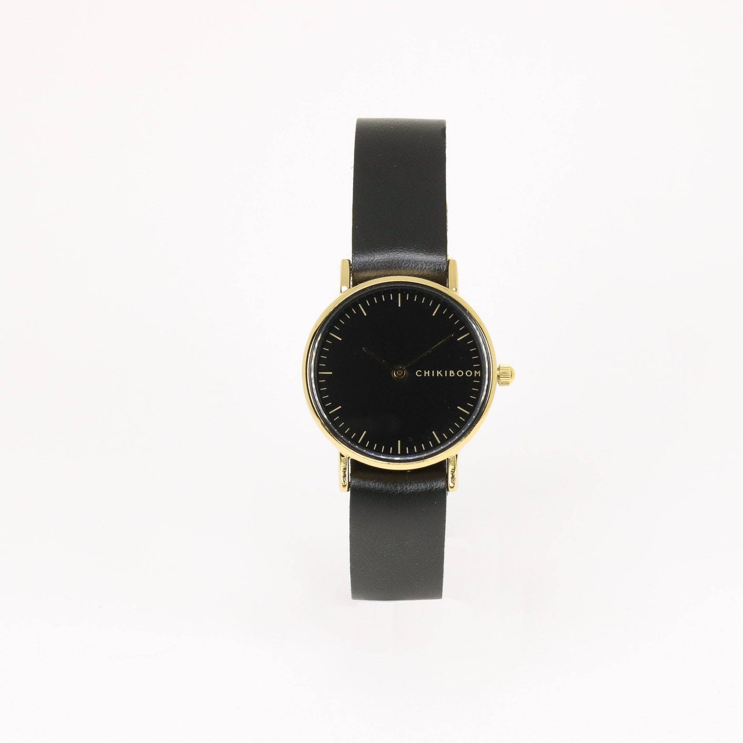 Aurora Black/black and gold women's watch