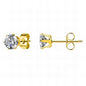 Gold-Tone Cubic Zirconia  Stud Earrings